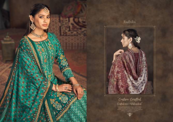 Nagma By Azara Radhika Rayon Digital Printed Dress Material Wholesalers In Delhi